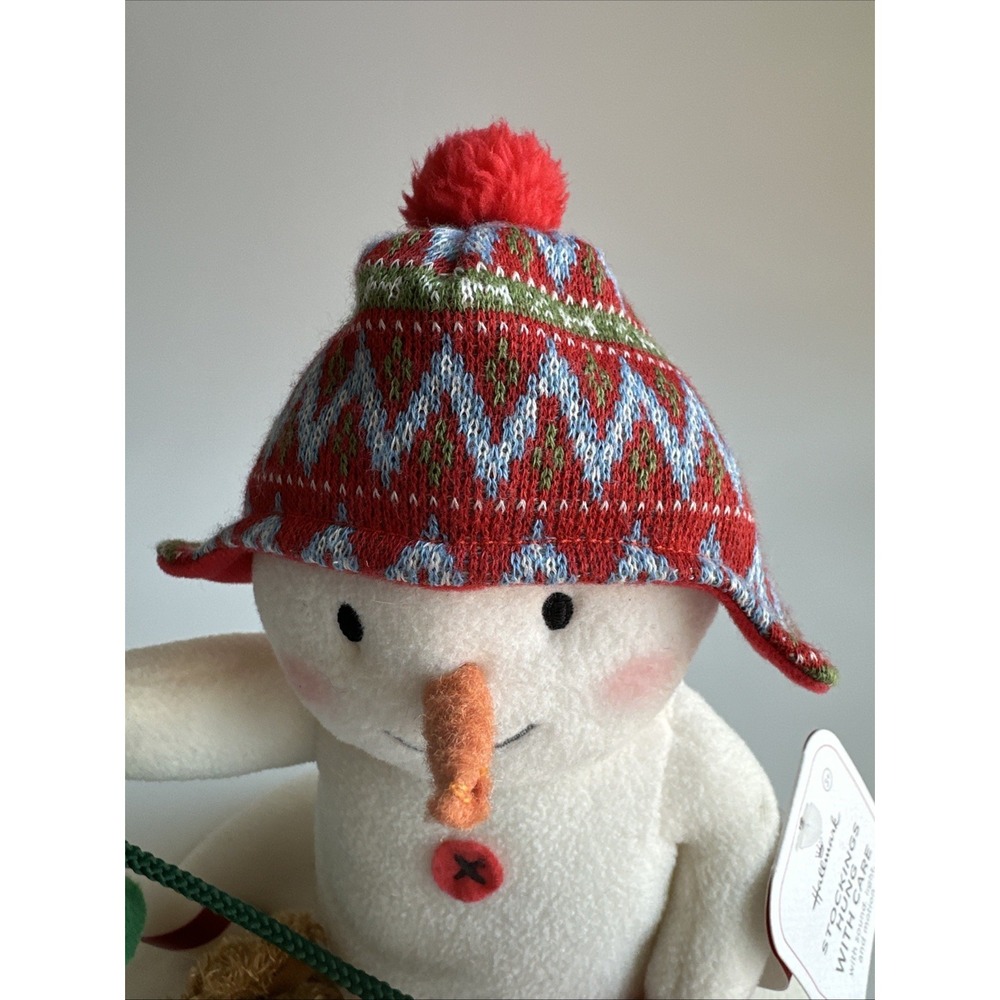 Hallmark Jingle Pals 2017 Stockings Hung with Care Music Motion Snowman WORKS - Picture 6 of 12